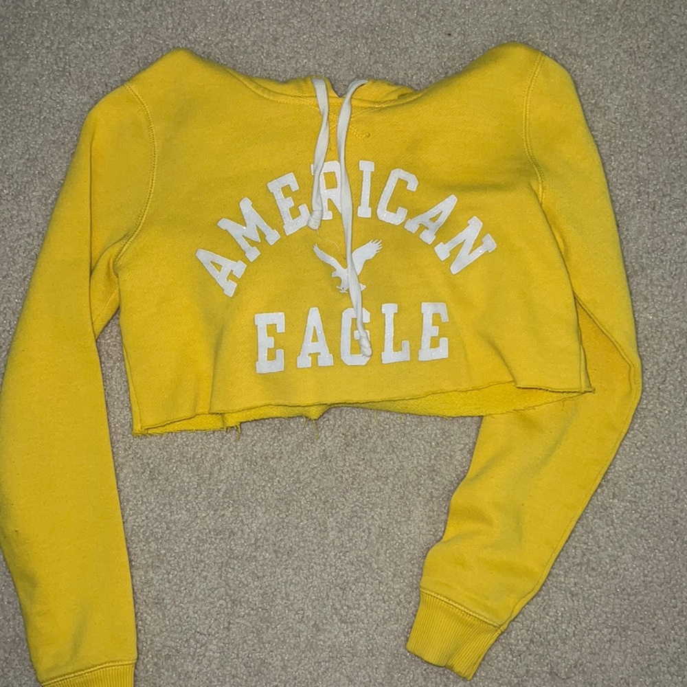 Cropped American Eagle hoodie